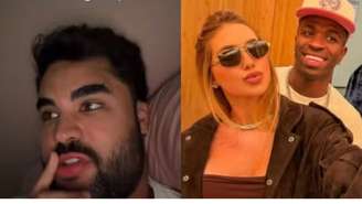 Lucas Guedez, Virginia Fonseca e Vini Jr.