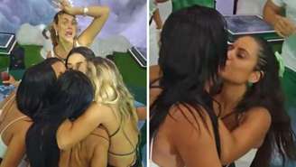 A festa rendeu! Veja quem beijou na festa de sábado do BBB