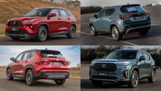 Qual SUV comprar por até R$ 150 mil: Honda WR-V ou Toyota Yaris Cross?