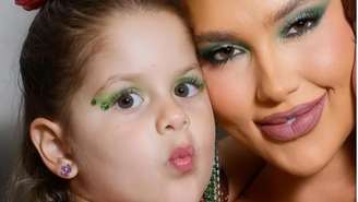 Virginia Fonseca e filha, Maria Flor