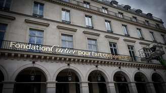 Fachada do novo edifício da Fundação Cartier, em Paris, em 17 de outubro de 2025.