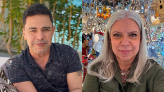 Zezé Di Camargo provoca Astrid Fontenelle ao ironizar furto de celular