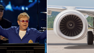 Piloto de Sir Elton John faz ‘manobra de emergência’ para evitar colisão com gaviões