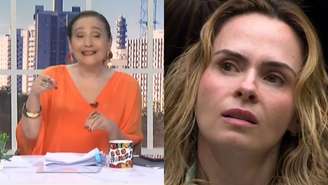 Sonia Abrão e Ana Paula Renault, participante do BBB 26 (Reprodução/RedeTV!/TV Globo)