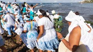 No Brasil, a orixá Iemanjá costuma ser associada ao mar, embora em algumas tradições de origem africana ela estivesse associação original a rios – depositphotos.com / tgthales@gmail.com