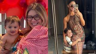 Mendonça aparece enorme em foto com Gabriela Versiani