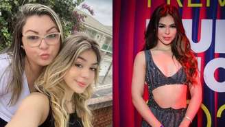 Melody e mãe Day Lima