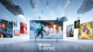 TVs e monitores OLED da Samsung de 2026 são compatíveis com NVIDIA G-SYNC