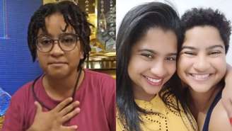 Milena, do 'BBB 26', e irmã, Mile Lages