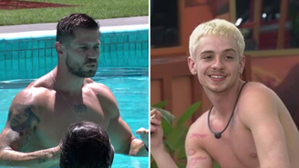 BBB 26: Após reclamar por ser bonito, Jonas se revolta contra Juliano: 'Ele acha...' / Reprodução: Globo