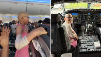 Dias antes de completar oito anos de idade, Áurea recebeu a notícia de que estava curada do câncer e viajou com a família para comemorar a nova fase de sua vida