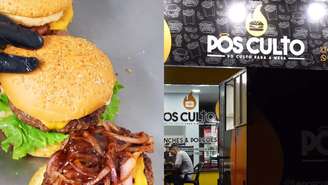 A hamburgueria fica na Rua Xavantes, em Cascavel e tem lanches que custam entre R$ 15,99 e R$ 48,99