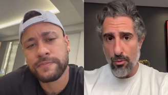 Neymar e Marcos Mion