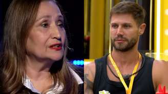 Sonia Abrão e Jonas, participante do BBB 26 (Reprodução/Youtube/TV Globo)