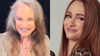 Regina Duarte e neta Manuela Goldflus