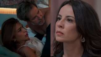 Arminda (Grazi Massafera), Ferette (Murilo Benício) e Zenilda (Andréia Horta) de Três Graças (Reprodução/TV Globo)