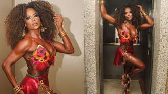 Veja detalhes da rotina de Bombom para a Sapucaí