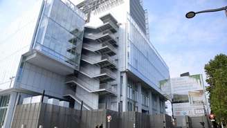 Palácio de Justiça de Paris, onde acontece o julgamento de um adolescente de 15 anos, acusado pelo assassinato, em outubro de 2024, em Marselha, no sul do país, de um motorista de aplicativo.