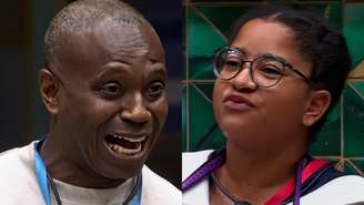 Edilson Capetinha e Milena no 'BBB 26'