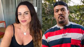 Viviane Araújo e Belo como Misael de Três Graças (Reprodução/Instagram/TV Globo)