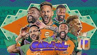 Carnaval chega ao eFootball com campanha temática e bate-papo com Bebeto