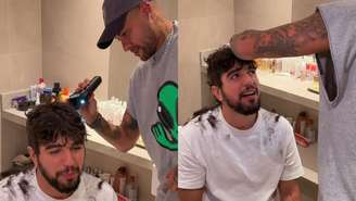 O vídeo do momento foi compartilhado no Instagram do artista na terça-feira, 11