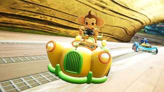 Sonic Racing: CrossWorlds recebe conteúdo gratuito de Super Monkey Ball