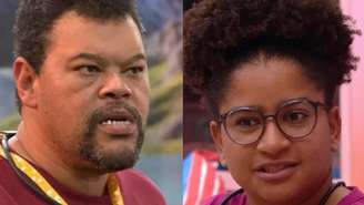 Babu Santana e Milena no 'BBB 26'