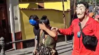 Ação dos policiais em Santa Teresa