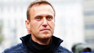 A head shot of Alexei Navalny