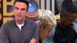 Tadeu Schmidt e participantes do 'BBB 26'
