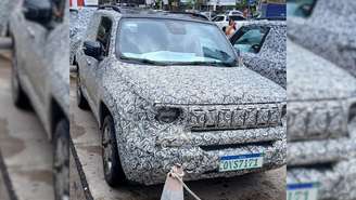 Novo Jeep Renegade 2027 em testes em Pernambuco