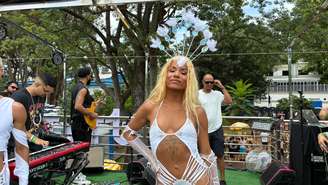 Traemme é atração ao lado de Gretchen e Glória Groove