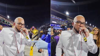 Intérprete Igor Pitta sofreu acidente antes de entrar na Sapucaí