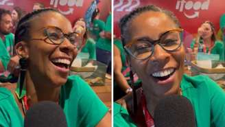 Jornalista e apresentadora curtiu o carnaval em Salvador neste domingo, 15, em camarote