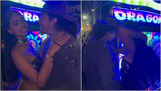 O humorista Whinderson Nunes compartilhou imagens dançando com uma mulher não identificada