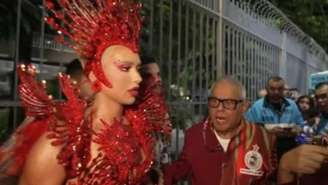 Equipe de Virgínia leva bronca de presidente da Grande Rio