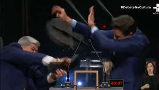 TV Cultura se pronuncia sobre cadeirada de Datena em Pablo Marçal