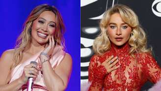 Hilary Duff rebate comentários sobre novas músicas serem 'Sabrina Carpenter requentada' (Kevin Mazur/Getty Images for HD/Taylor Hill/WireImage)