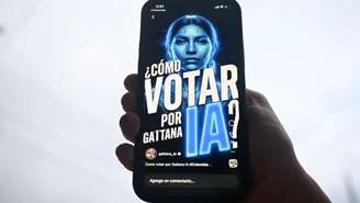 A inteligência artificial Gaitana, representada nas redes sociais como uma mulher indígena de pele azul, se apresentará como candidata às eleições legislativas da Colômbia.