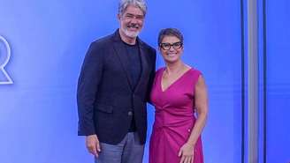 William Bonner e Sandra Annenberg no 'Globo Repórter'