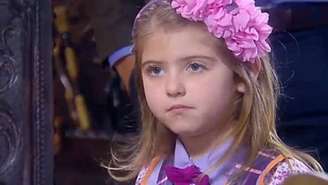 Dulce Maria (Lorena Queiroz) em Carinha de Anjo – Reprodução / SBT