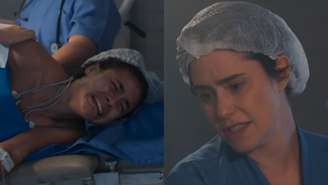 Joélly (Alana Cabral) e Samira (Fernanda Vasconcellos) de Três Graças (Reprodução/TV Globo)