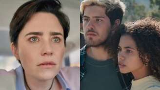 Samira (Fernanda Vasconcellos), Raul (Paulo Mendes) e Joélly (Alana Cabral) de Três Graças (Reprodução/TV Globo)
