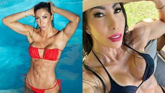 Aos 40 anos e com 59 kg, ex de Ronaldo Fenômeno vai competir no bodybuilding