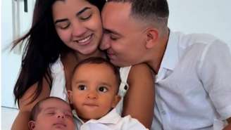 Ary Mirelle, João Gomes e filhos