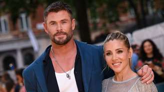 Chris Hemsworth e a mulher, Elsa Pataki