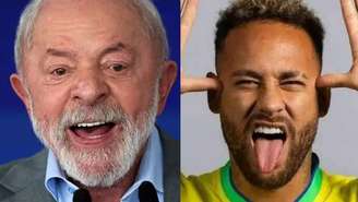 Lula e Neymar (Divulgação)