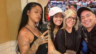 Filha de Xanddy ganha 'mão boba' da namorada em clique raro: "Com você"