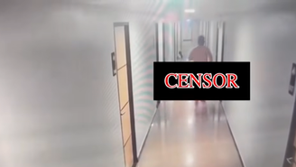 Turista corre nu por corredor de hotel após ser assaltado